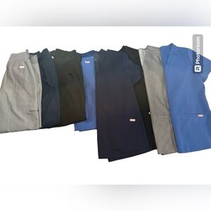 Lot of 4 Sets of Figs Scrubs